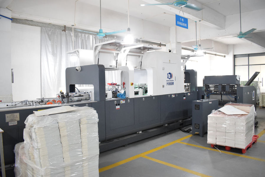 GUANGZHOU YM PACKAGE PRODUCTS CO.,LTD. γραμμή παραγωγής του κατασκευαστή