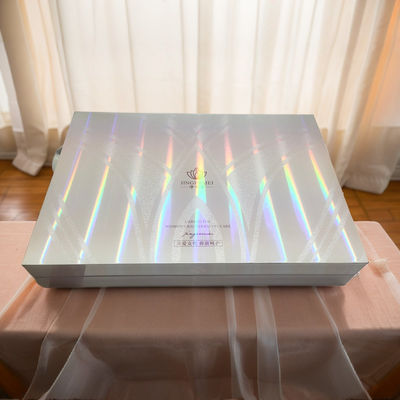 Personalized Rigid Cardboard Packaging Boxes Magnetic Closure For Cosmetic Set