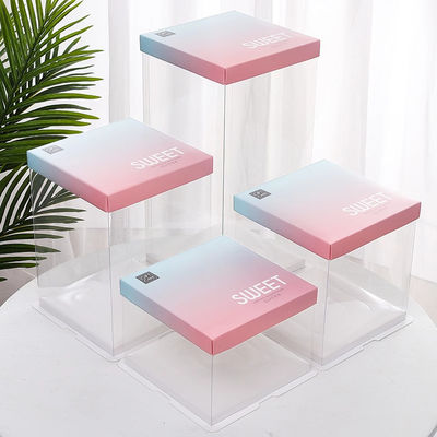 Professional CMYK / Pantone Printing Cake Boxes For Biscuit Distribution And Sales
