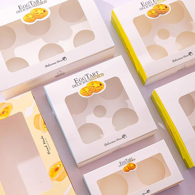 Egg Tart Packaging Made Simple and Convenient with Customizable Cake Containers