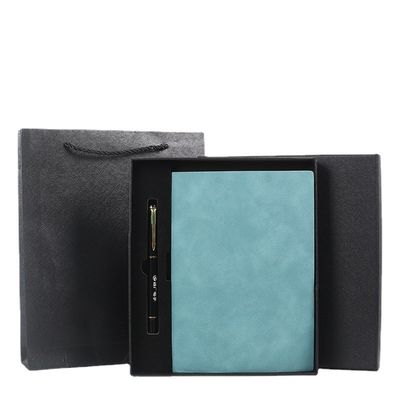 Academic Usage Scenario Custom Leather Notebook with A5 Size Personalized Cover