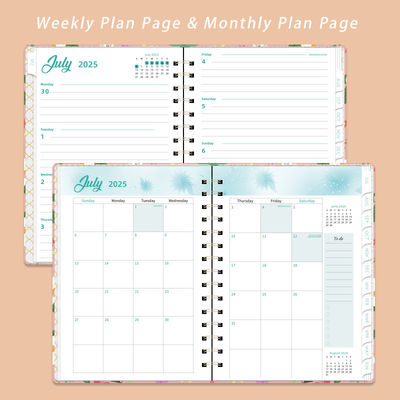 Custom Spiral Hardcover Notebook with Logo Printing A5 Size