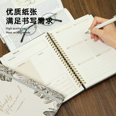 Academic Usage Scenario Custom Journal Notebook with Elegant Style Feature