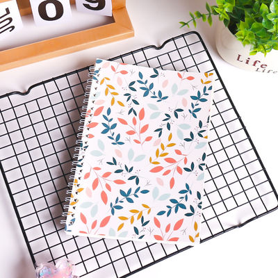 Satu Subjek Standar Spiral Hardcover Notebook Gaya Vintage Fitur