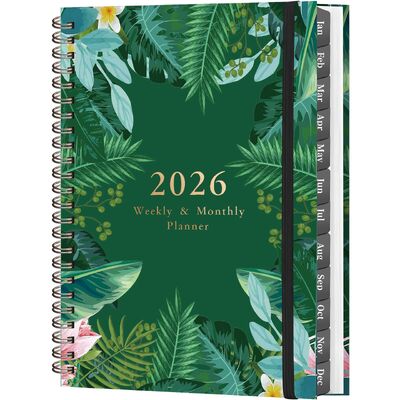 Elegant Spiral Hardcover Notebook One Subject Hardcover Cover Material Classic Design Suitable for Business and Academic