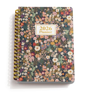 Embossed Spiral Hardcover Notebook Custom Cover Art Customized As You Like Perfect For Professional And Office Supplies