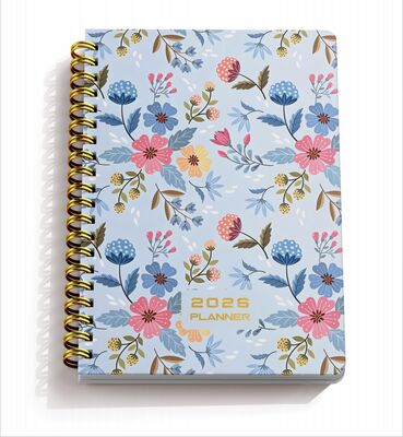 Business Spiral Hardcover Notebook 5.8 X 8.3 Inches Hardcover Spiral Notebook Designed for Note Taking and Business Meetings